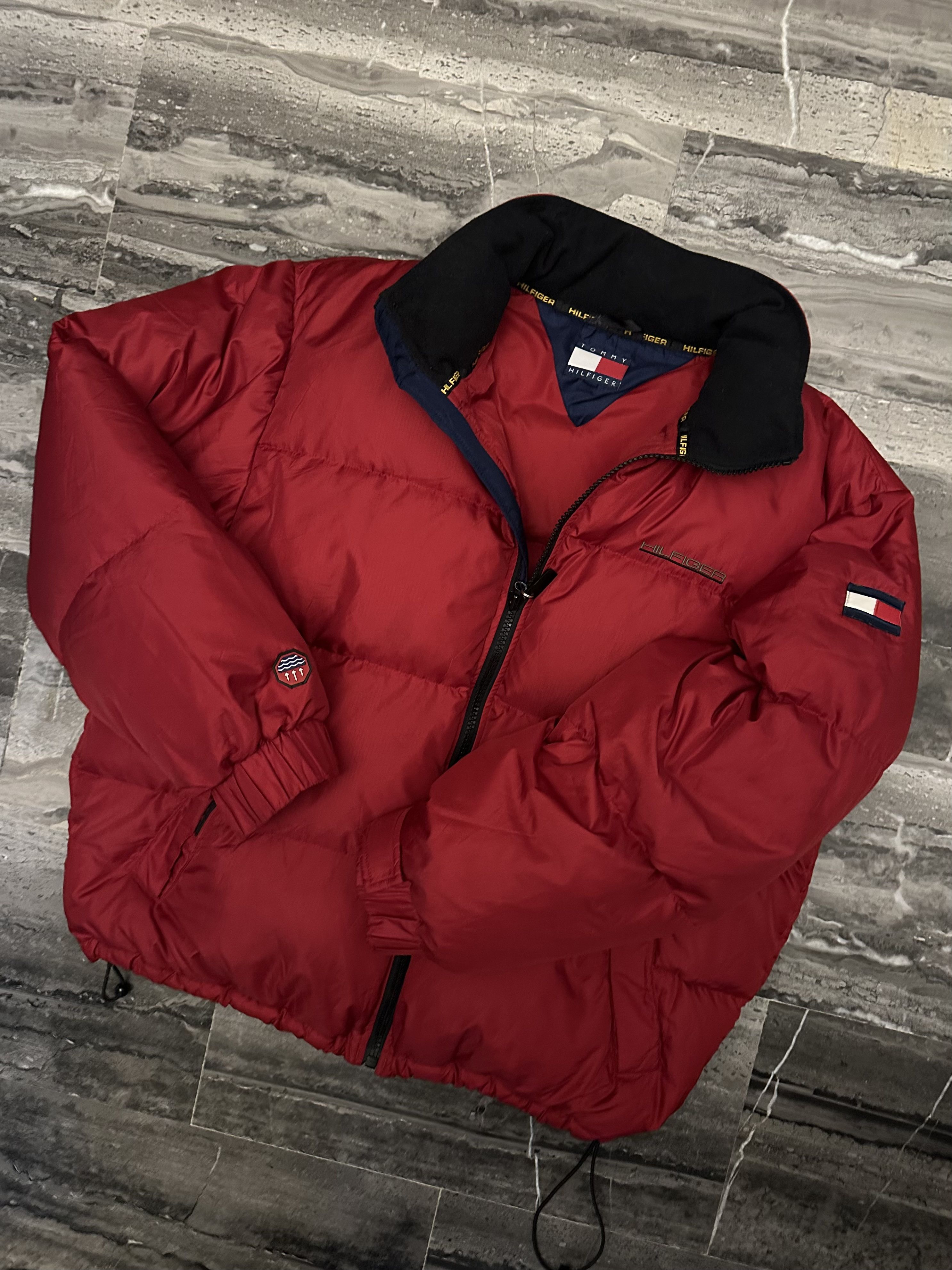 Tommy Hilfiger Vintage Tommy Hilfiger Down Puffer Jacket Size US L / EU 52-54 / 3 - 4 Thumbnail