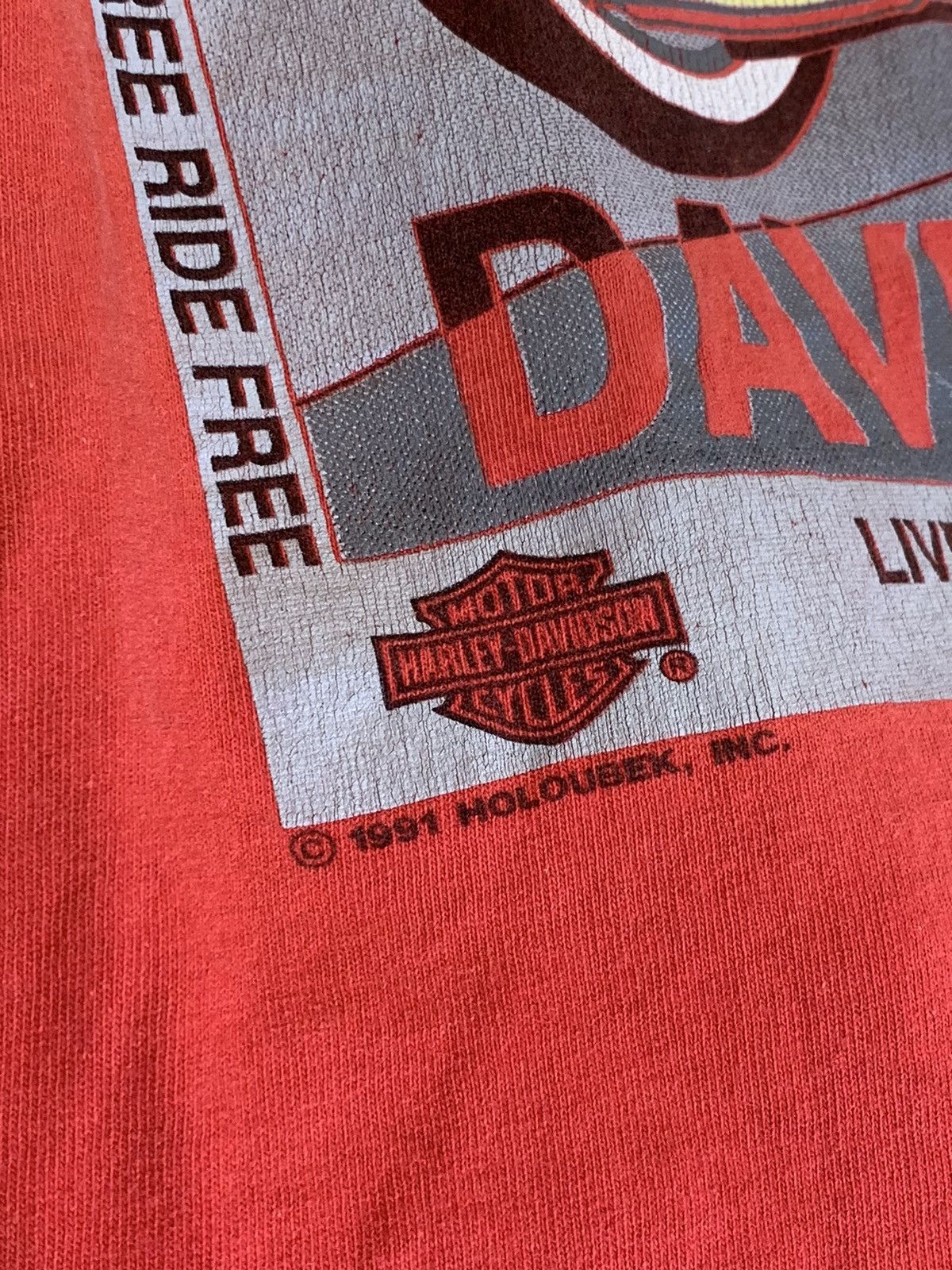 Harley Davidson × Vintage RARE* Vintage 1991 Harley Davidson San Francisco USA T-Shirt Size US M / EU 48-50 / 2 - 5 Thumbnail