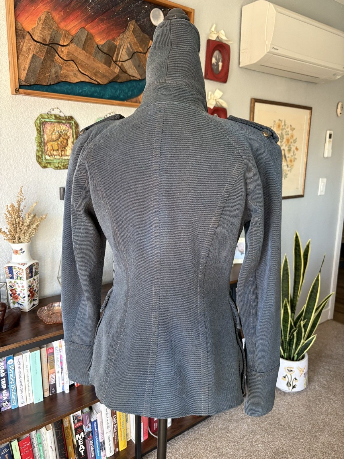 plein sud Fayçal Amor Plein Sud Structured Military Jacket Size S / US 4 / IT 40 - 11 Thumbnail