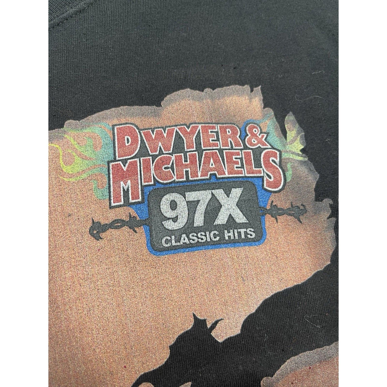 Other Dwyer & Michaels 97X Classic Hits Radio T-Shirt XL Nude Ches Size US XL / EU 56 / 4 - 3 Thumbnail
