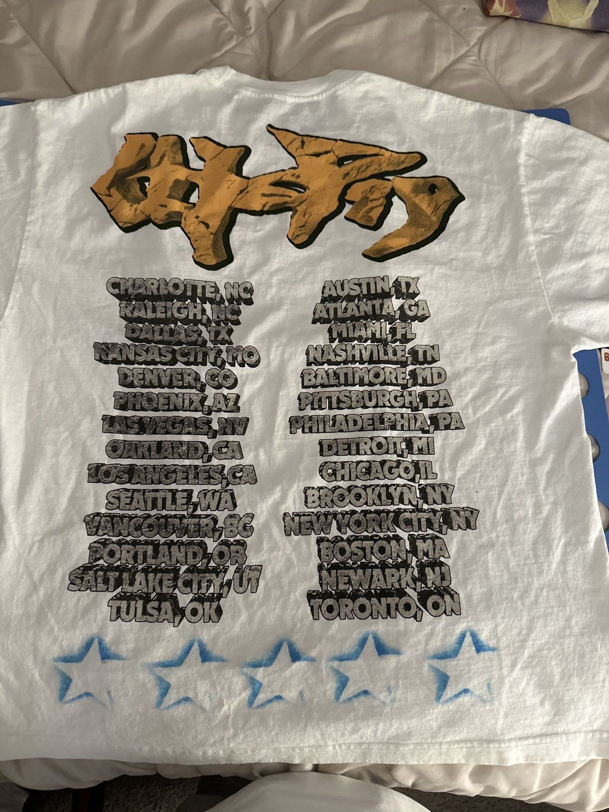 Travis Scott Utopia Tour Merch: Skitzo Tee Size US XL / EU 56 / 4 - 2 Thumbnail
