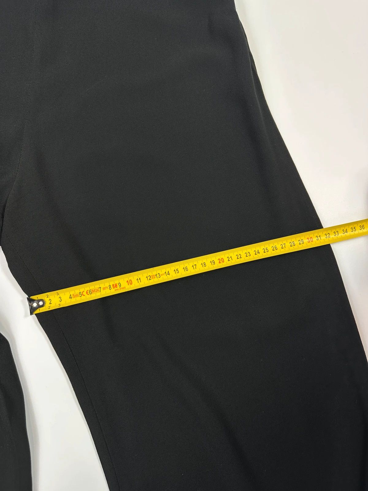 Jean Paul Gaultier Jean Paul Gautier Black Rayon Light Wide Legs Dress Pants Size 30" / US 8 / IT 44 - 11 Thumbnail
