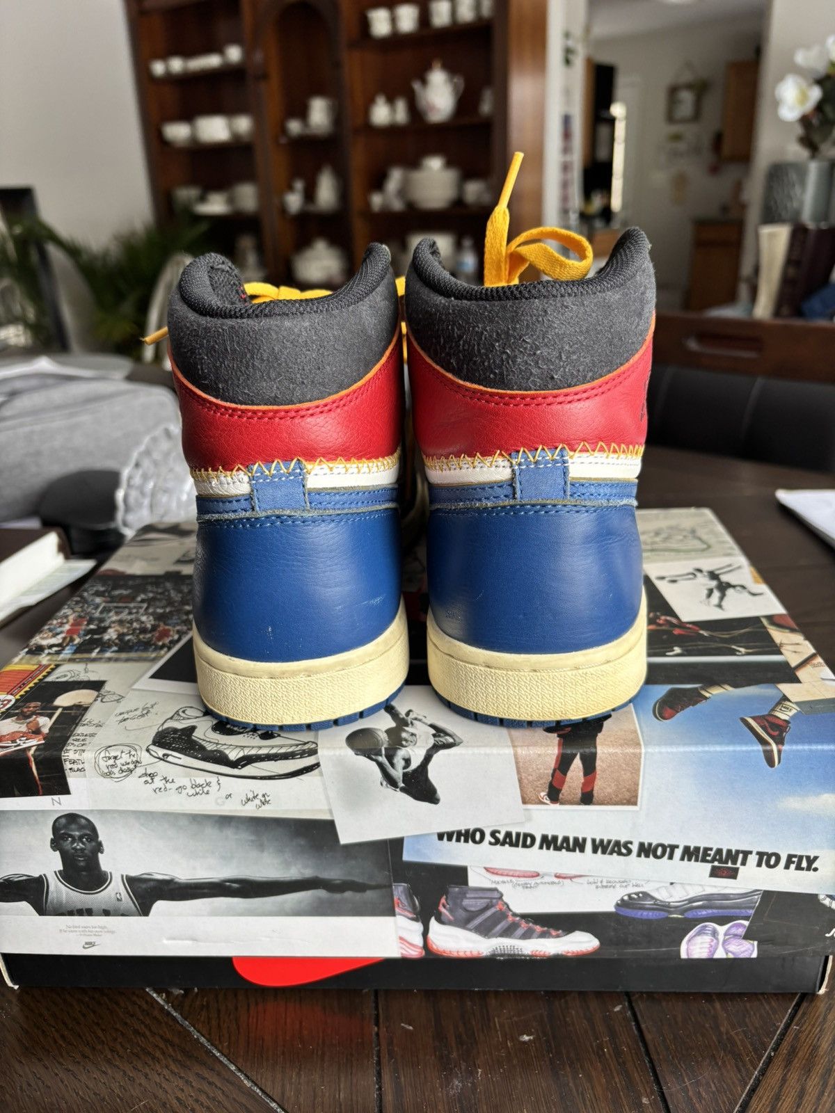 Jordan Brand Jordan 1 Union storm blues Size US 8 / EU 41 - 4 Thumbnail