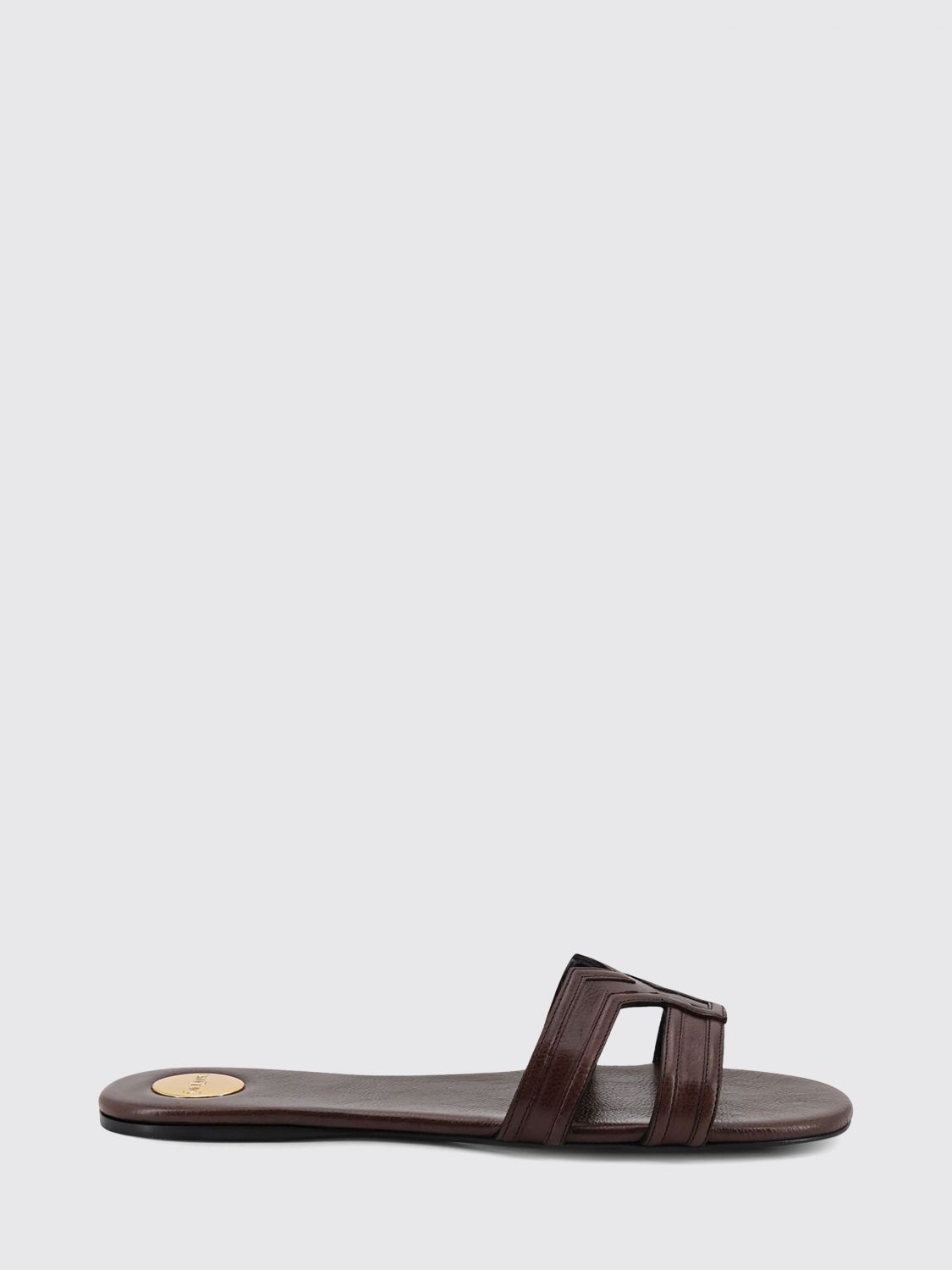Saint Laurent Paris Saint Laurent Heeled Sandal Woman Brown Size US 8 / IT 38 - 1 Thumbnail