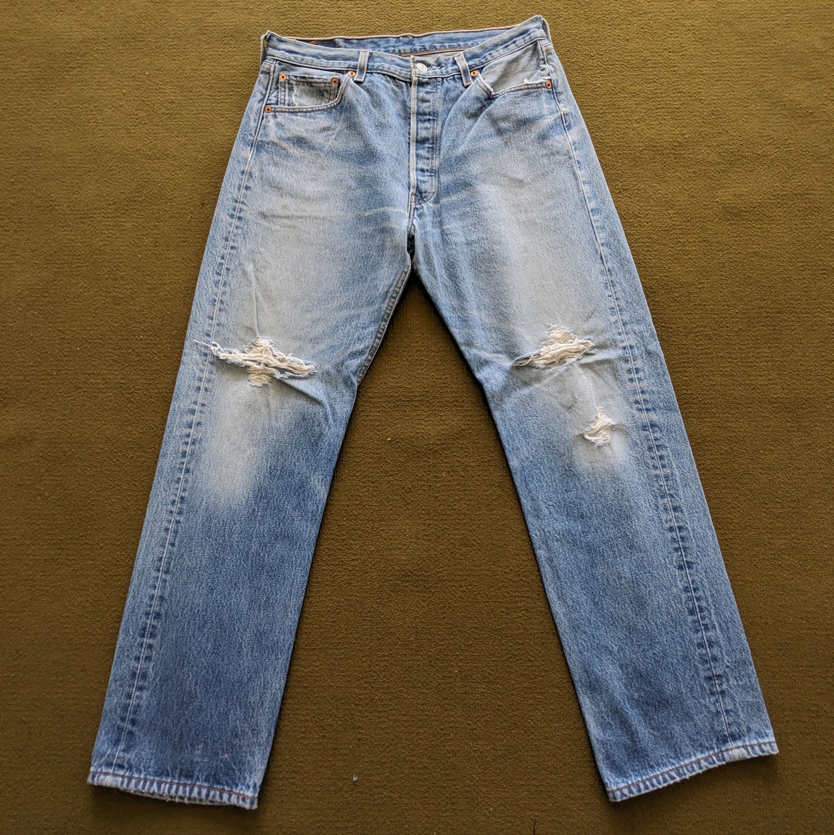 Vintage Vintage Levi's American Brand Denim Jeans Size US 32 / EU 48 - 1 Thumbnail