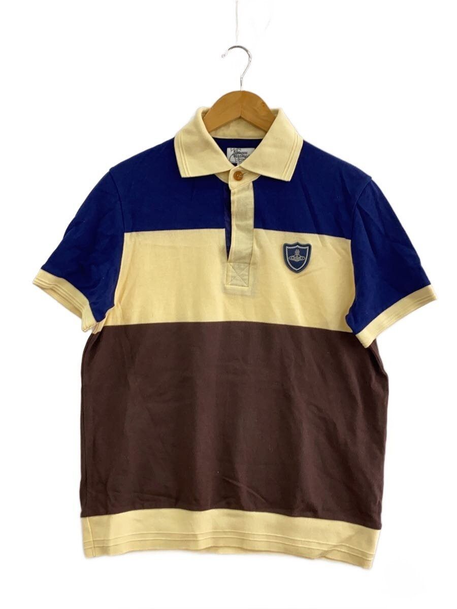 Striped Orb Crest Polo Shirt