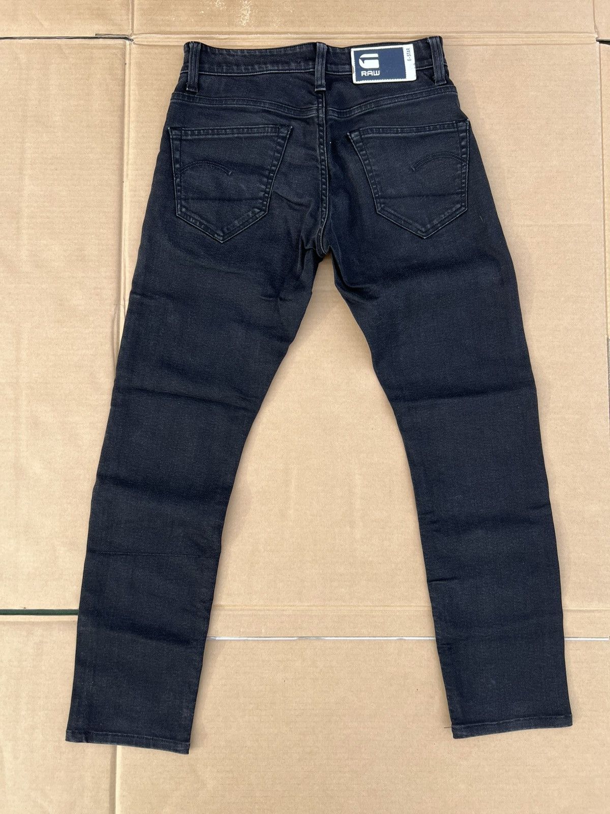 G-Star G-Star Raw Denim Black Jeans Size US 27 - 2 Thumbnail