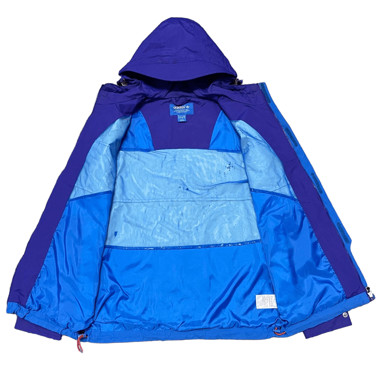 Adidas Adidas Nylon Multi Pocket Hooded Zipper Jacket Size US S / EU 44-46 / 1 - 7 Thumbnail