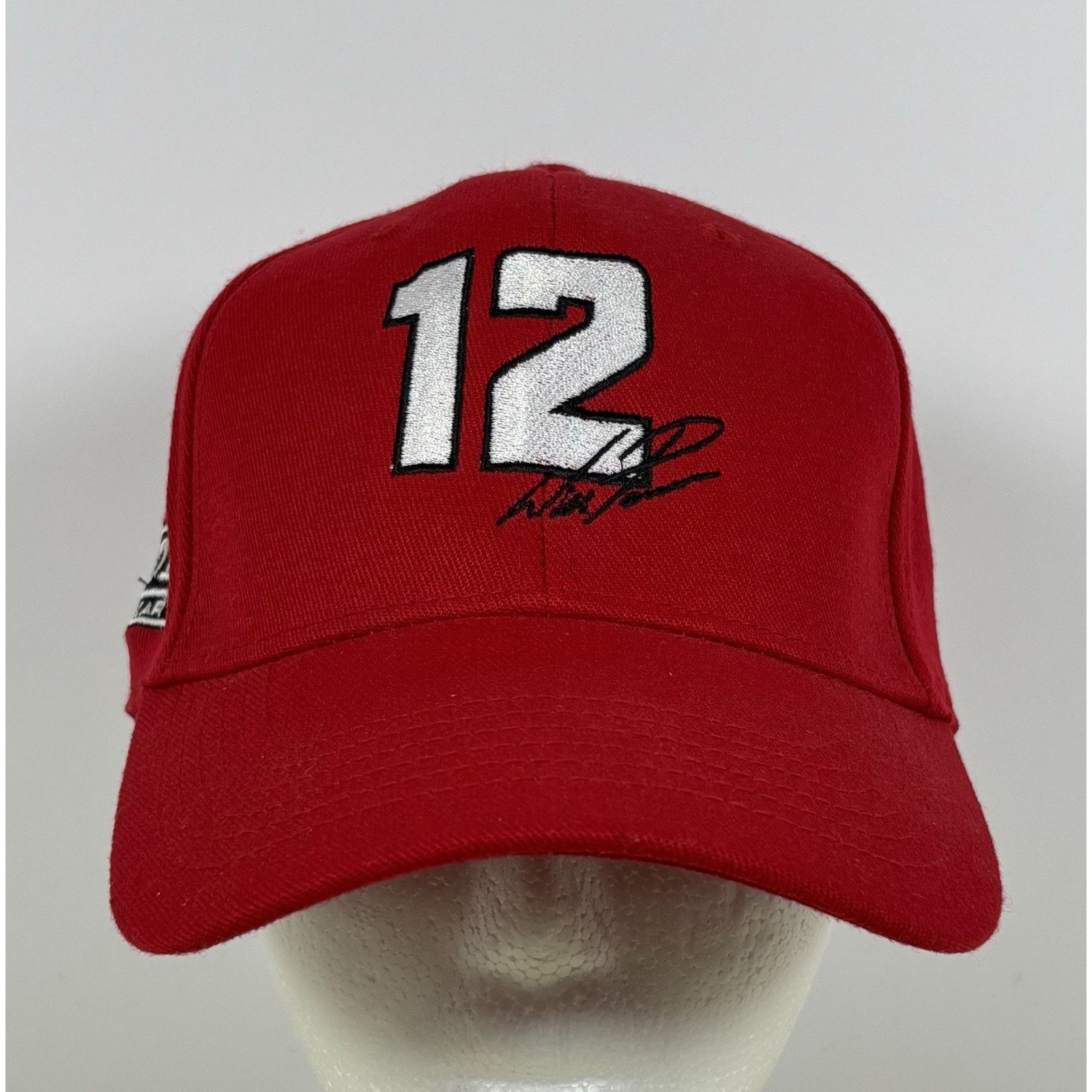 Top Of The World Team Penske #12 Will Power IndyCar Racing Hat Red OSFA Size ONE SIZE - 2 Thumbnail