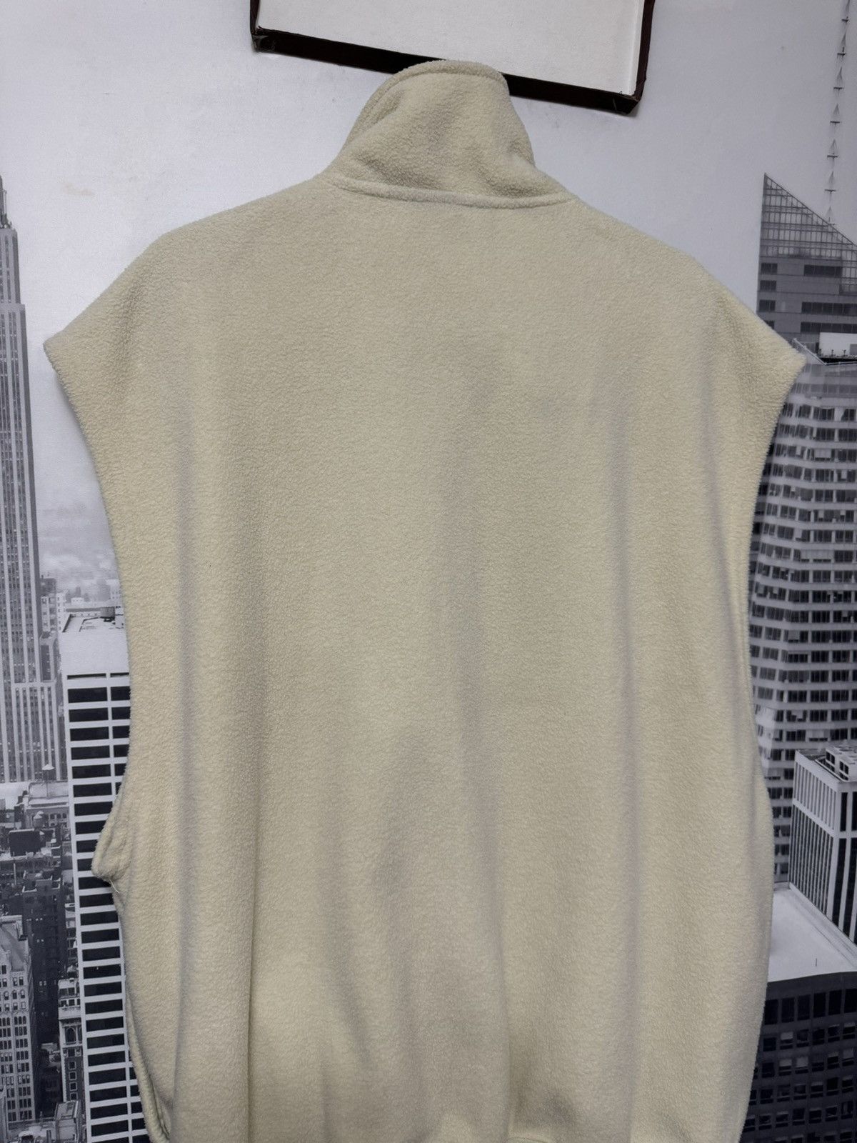 Fear of God Fear of God Essentials Zip Polar Fleece SZ Small Cream 💥 Size US S / EU 44-46 / 1 - 11 Thumbnail