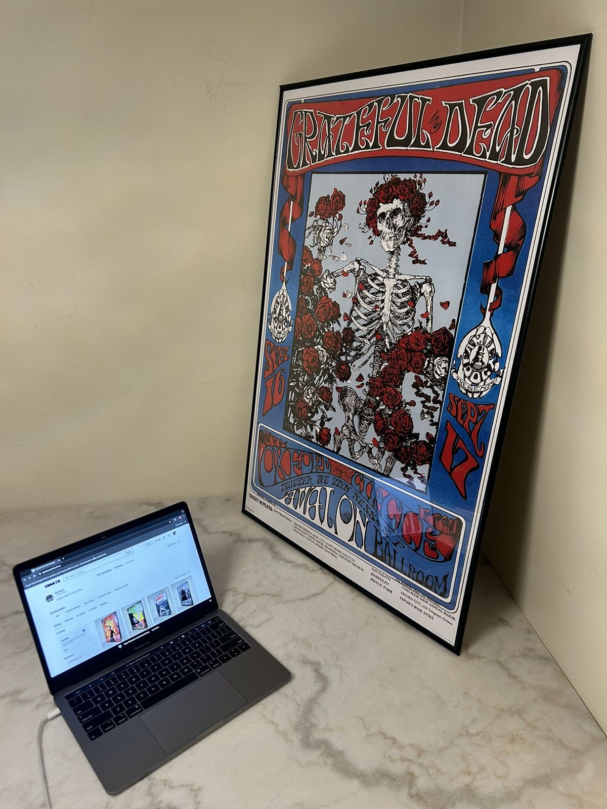 Other Grateful Dead Vintage-Inspired Poster Size ONE SIZE - 2 Thumbnail