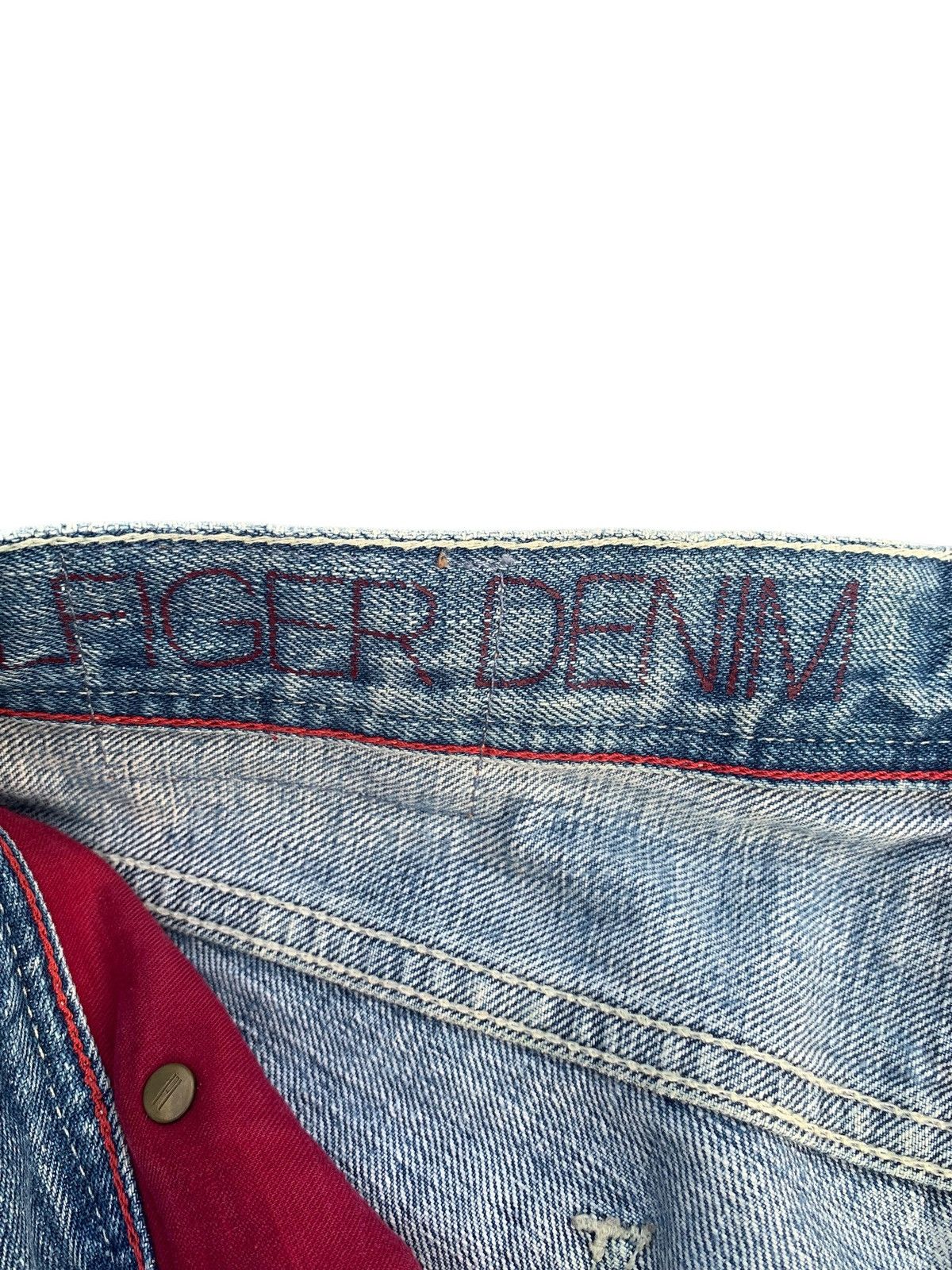 Kapital TOMMY HILFIGER SELVEDGE RUSTY DISTRESSED DENIM Size US 30 / EU 46 - 17 Thumbnail