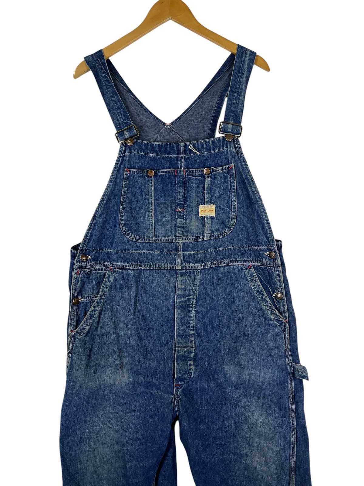 JCPenney × Vintage 50s Vintage PayDay Penney's Union Made sanforized Overalls Size US 34 / EU 50 - 1 Thumbnail