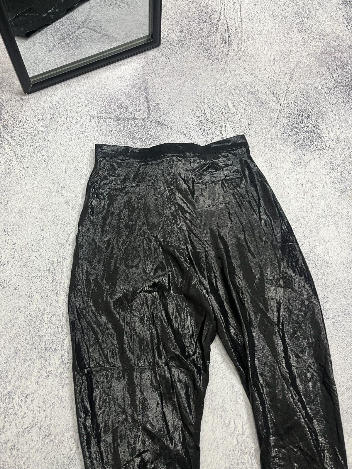 Balmain BNWT🔥 Balmain Paris Asymmetric Draped Silk Trousers Pants Size US 32 / EU 48 - 21 Thumbnail