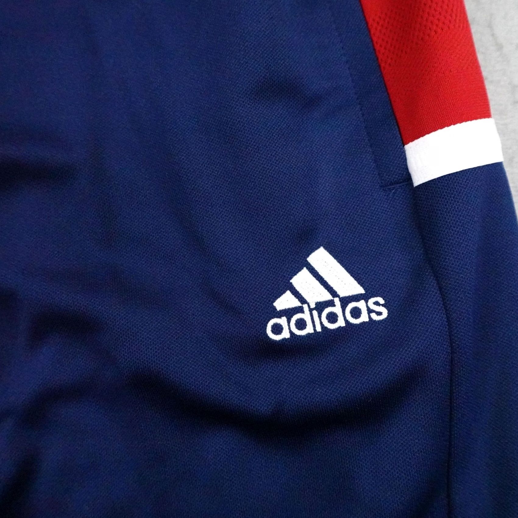 Adidas adidas Pants Mens M Blue Red AEROREADY Track Joggers Soccer Football NEW Size US 31 - 4 Thumbnail
