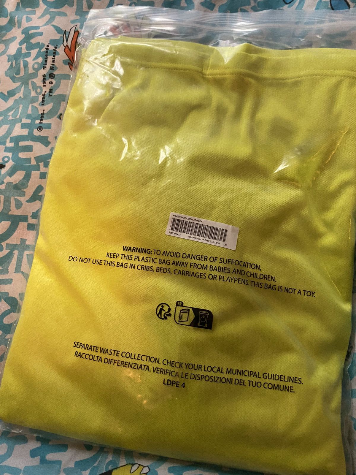 Supreme Supreme Hooded Soccer Jersey Bright Green XL FW23 Size US XL / EU 56 / 4 - 12 Thumbnail