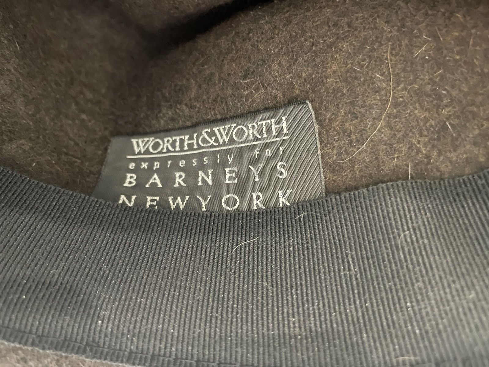 Barneys New York Soft Fur Felt Fedora Size ONE SIZE - 5 Thumbnail