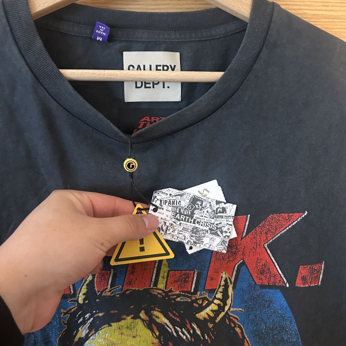 Gallery Dept. Gallery Dept. Cotton ATK Monster Tour T-Shirt Size US M / EU 48-50 / 2 - 7 Thumbnail
