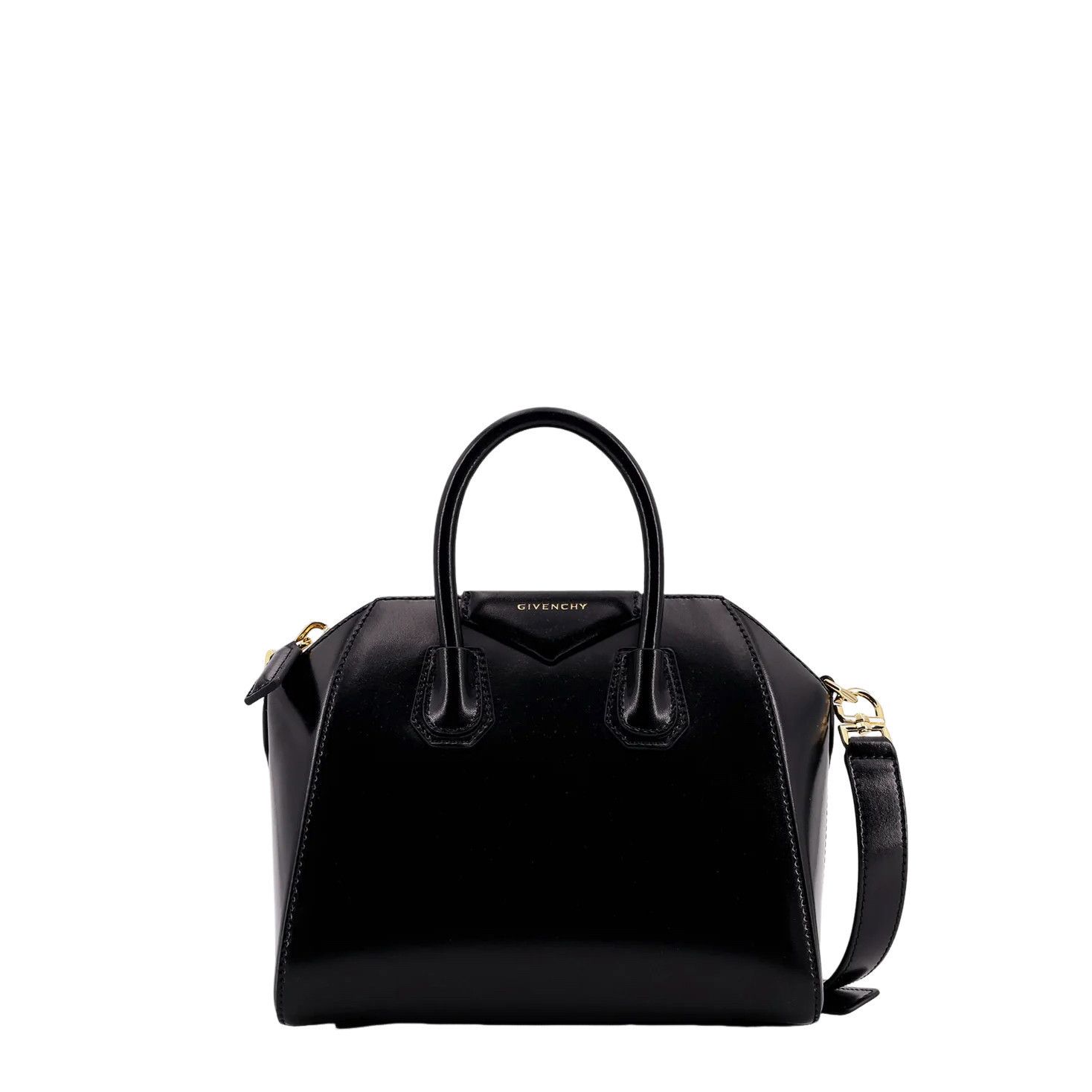 Givenchy GIVENCHY Antigona Mini Black Leather Top Handle New & Authen Size ONE SIZE - 1 Thumbnail