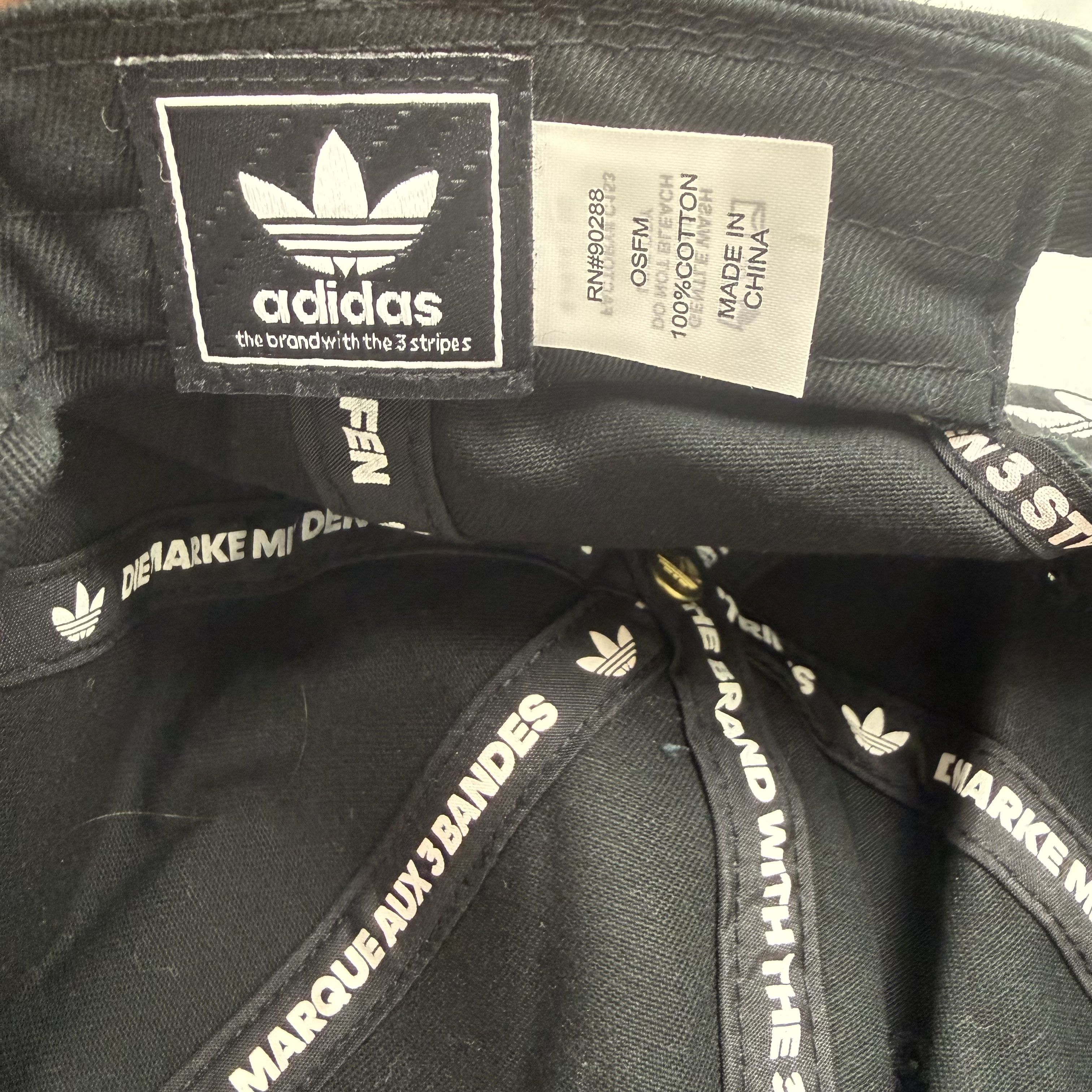 Adidas Adidas Originals Trefoil Strapback Hat Adjustable Size ONE SIZE - 8 Thumbnail