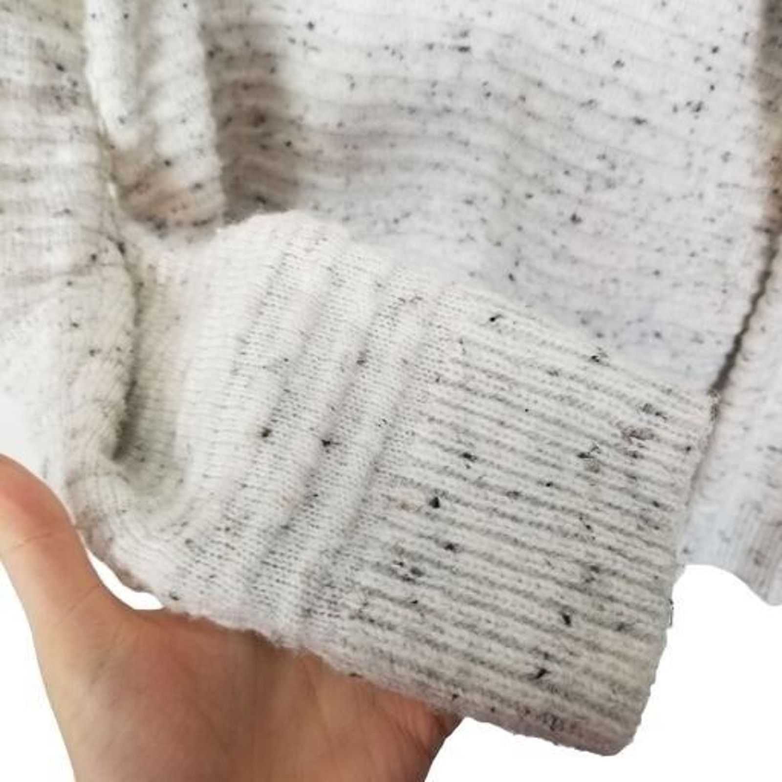 Madewell Madewell Women Donegal Belmont Speckled Wool Sweater S Size S / US 4 / IT 40 - 5 Thumbnail
