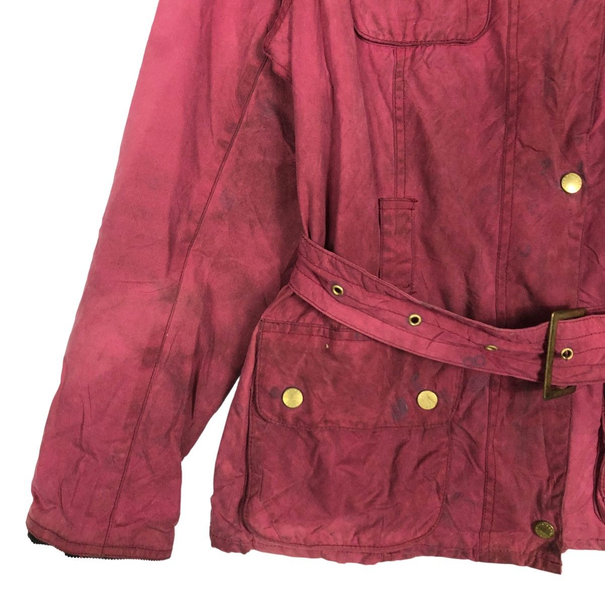 Barbour 🔥BARBOUR WAX INTERNATIONAL TARTAN JACKET Size US S / EU 44-46 / 1 - 6 Thumbnail