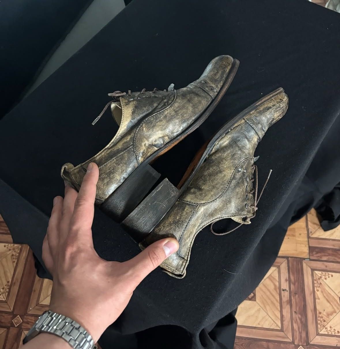 Vintage Maison Mihara Yasuhiro style leather shoes, made in Italy Size US 7.5 / EU 40-41 - 5 Thumbnail