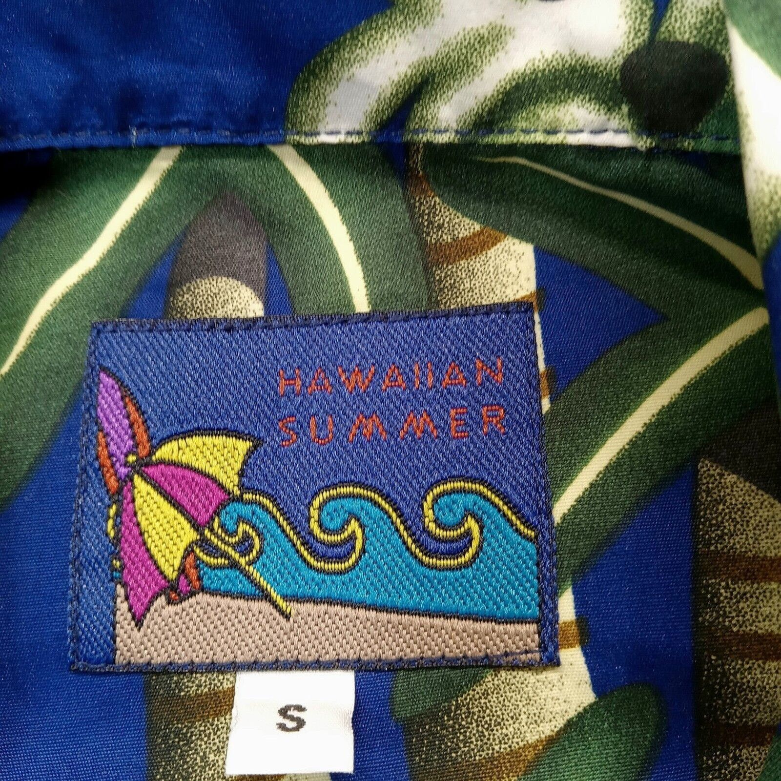 & Other Stories Hawaiian Summer Shirt S Men's Beachwear Aloha Blue Floral Size US S / EU 44-46 / 1 - 5 Thumbnail