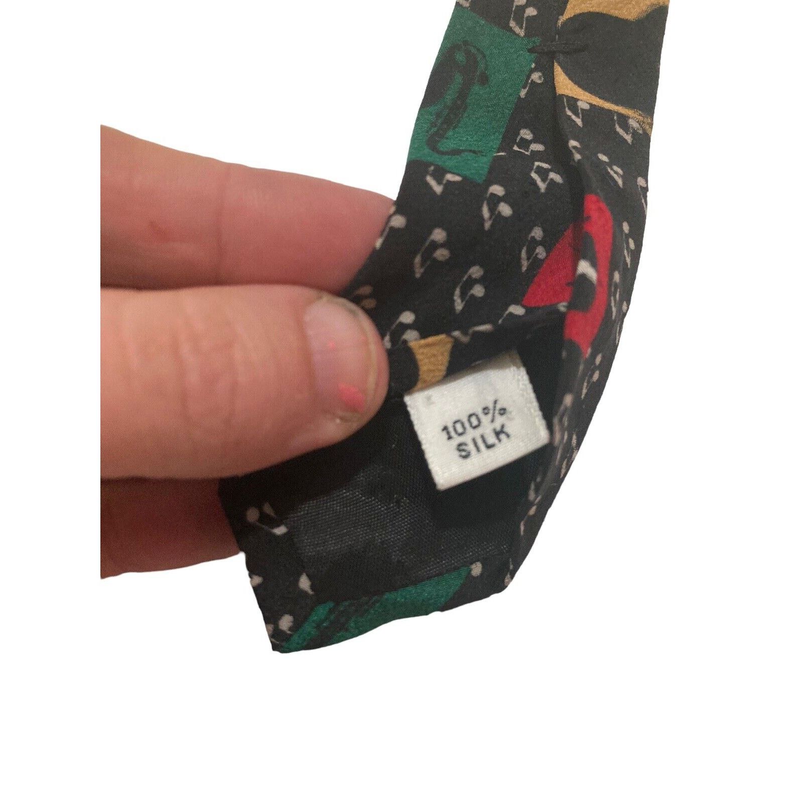 Vicky Davis Vicky Davis Men's NeckTie Instrumental Musical Notes Size ONE SIZE - 7 Thumbnail