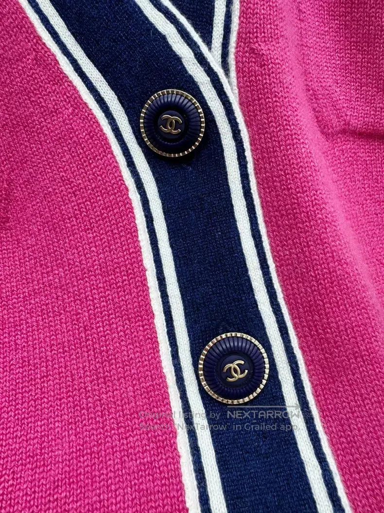 Chanel Chanel Cashmere knitted cardigan coat Size XS / US 0-2 / IT 36-38 - 4 Thumbnail
