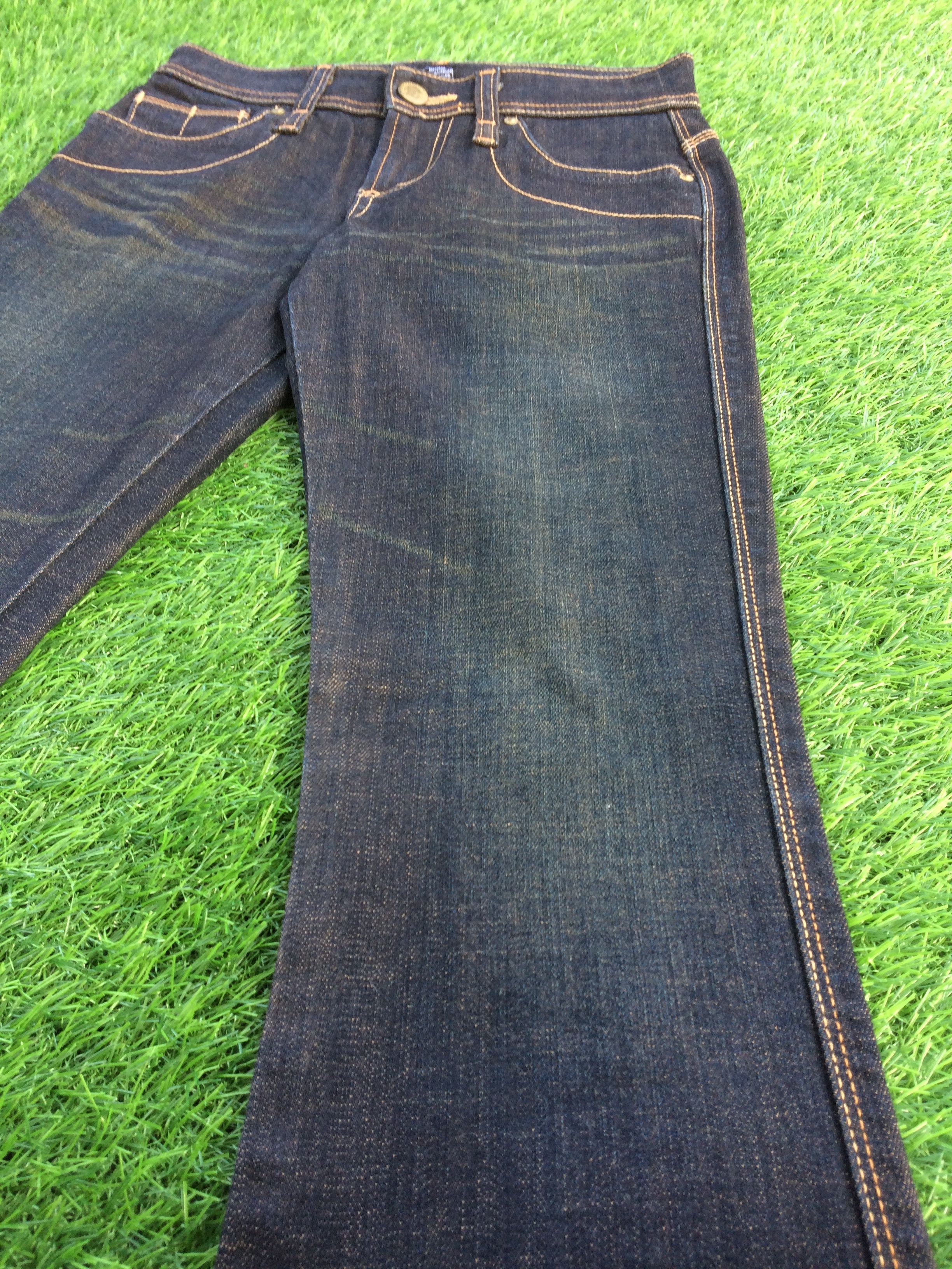 Japanese Brand Japanese Low Rise Flare Jeans D-836 Size 25" / US 0 / IT 36 - 6 Thumbnail