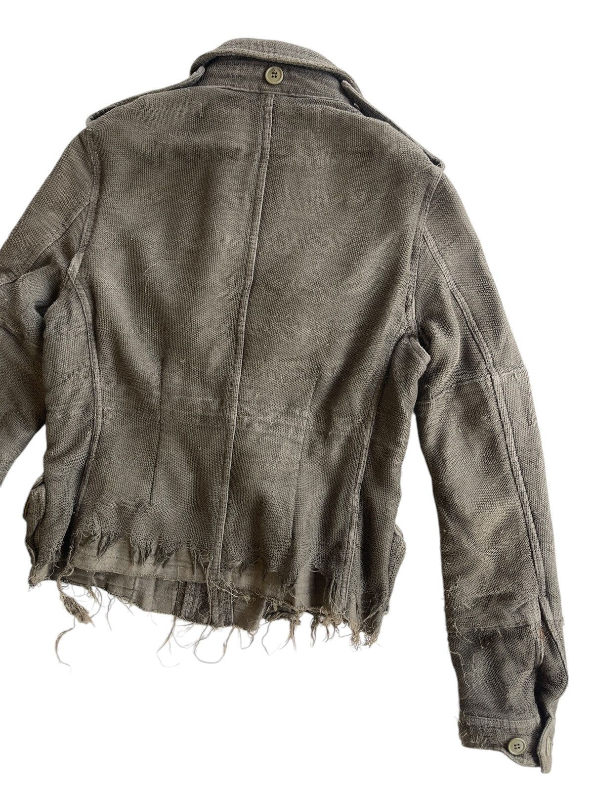 Maison MIHARA YASUHIRO AW05 Miharayasuhiro distressed Pattern cargo jacket Size M / US 6-8 / IT 42-44 - 13 Thumbnail