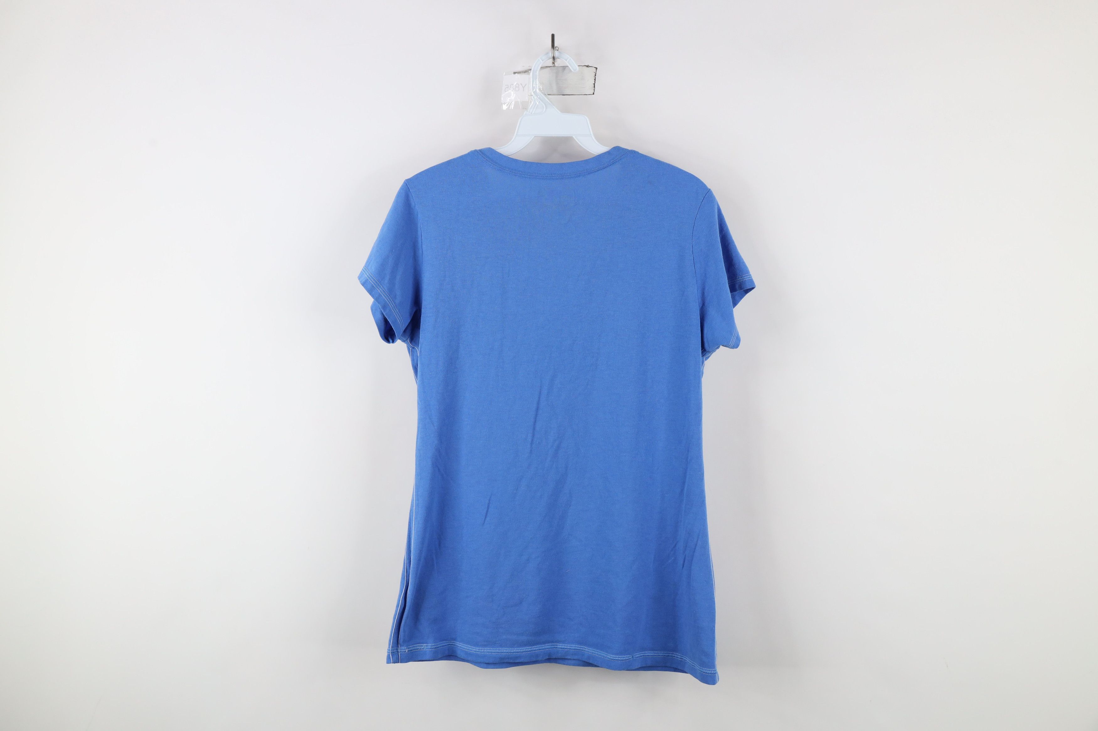 Vintage Vintage NFL Detroit Lions Football V-Neck T-Shirt Blue Size L / US 10 / IT 46 - 11 Thumbnail