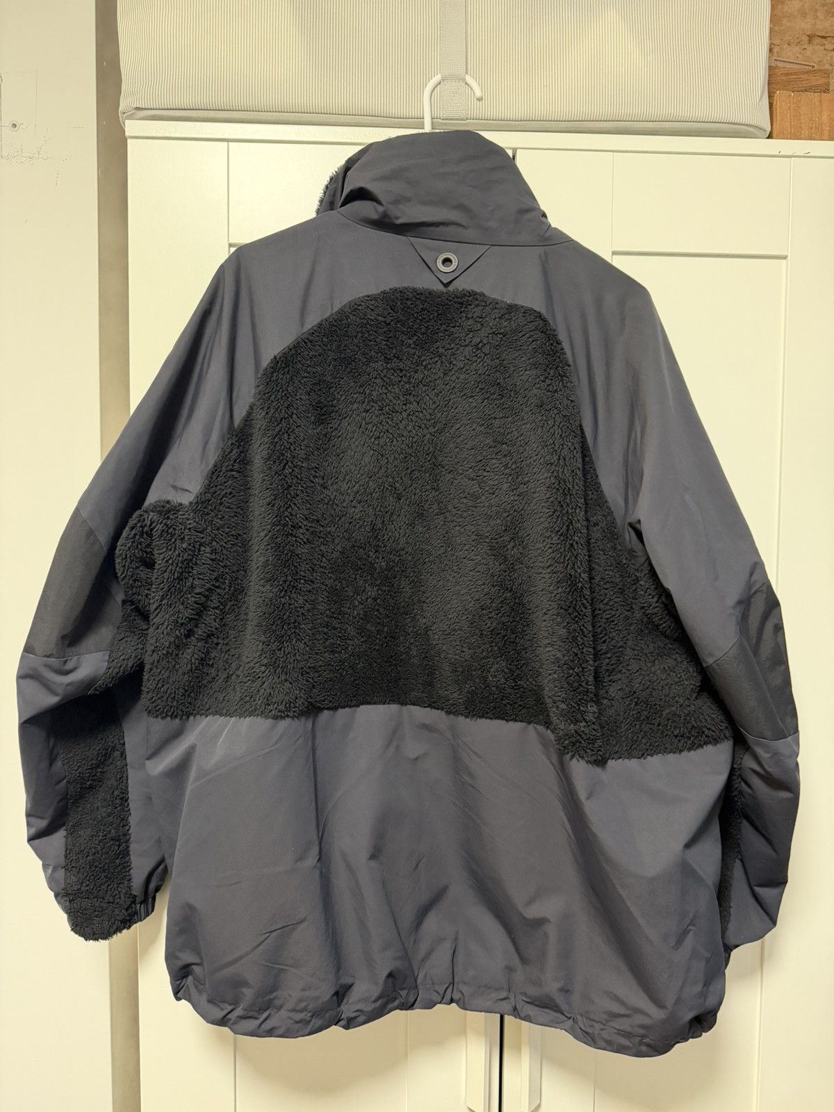White Mountaineering White Mountaineering BLK Fleece Blouson Size US M / EU 48-50 / 2 - 2 Thumbnail