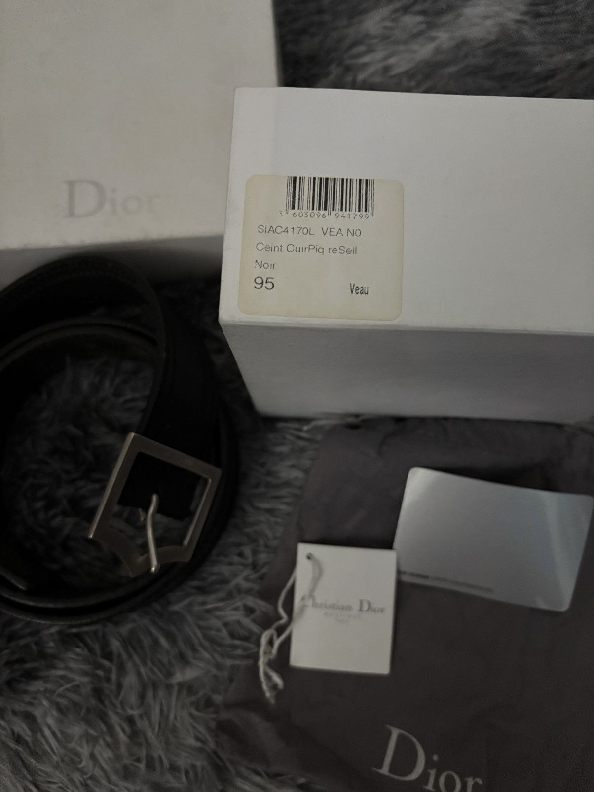 Dior dior homme ss05 d point buckle belt Size ONE SIZE - 7 Thumbnail