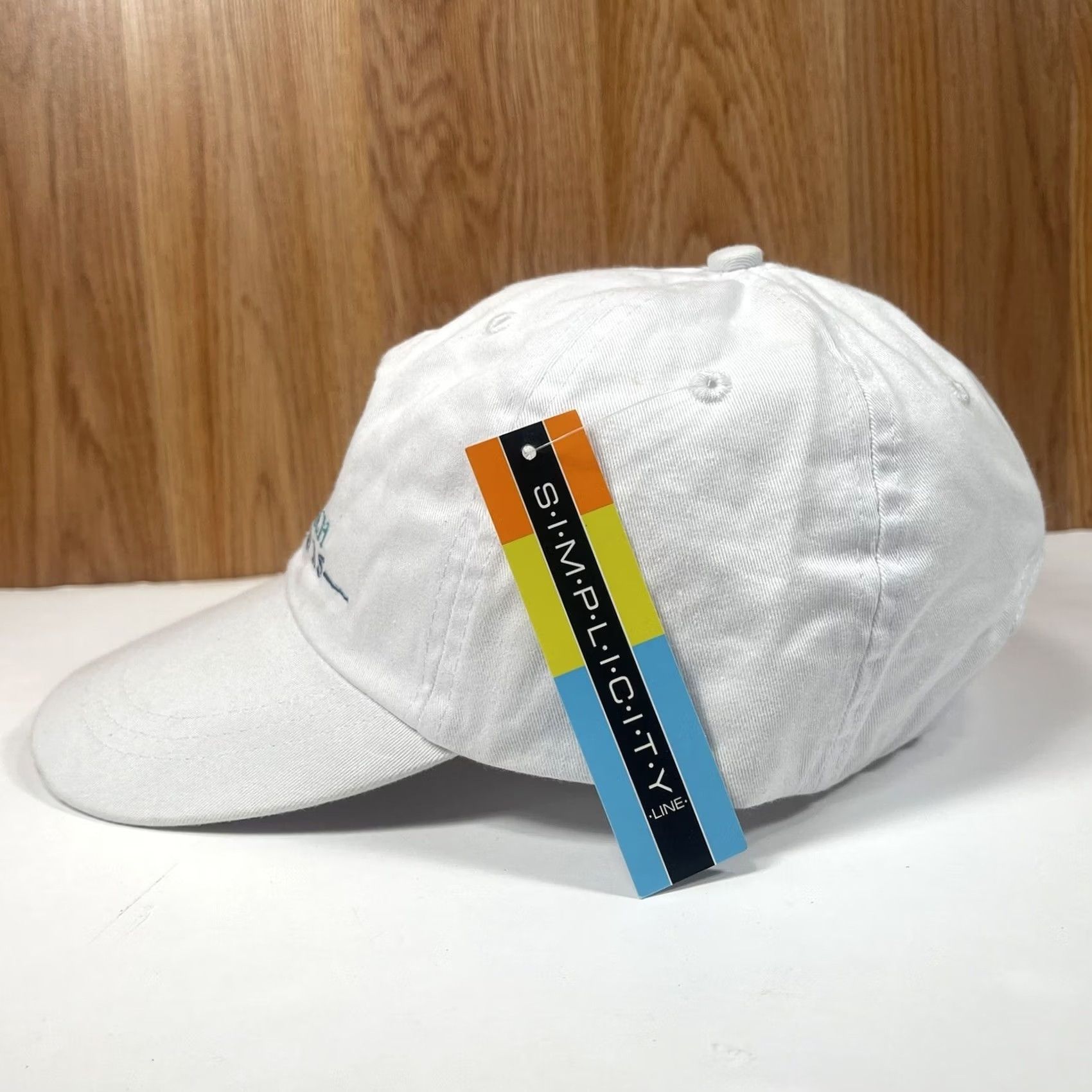 Nike Nike StrapBack Baseball Hat Cap White Adult Adjustable Solid, Unisex Mens Womens Cap Default Size ONE SIZE - 4 Thumbnail