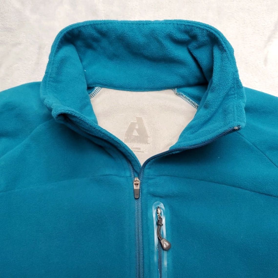 Eddie Bauer Eddie Bauer First Ascent Sweater Women L Teal 1/4 Zip Fleece Outdoors Gorp sweater Size L / US 10 / IT 46 - 6 Thumbnail