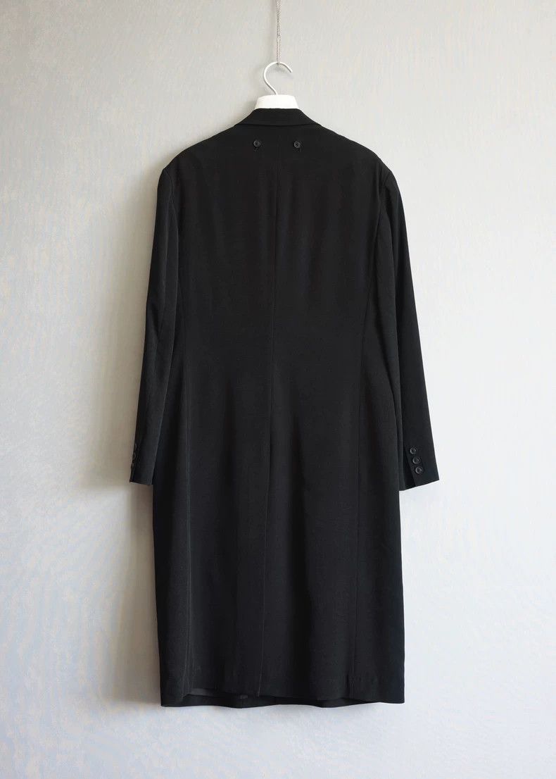 Yohji Yamamoto Yohji Yamamoto 24AW Triacetate Coat with Removable Collar c Size US M / EU 48-50 / 2 - 4 Thumbnail