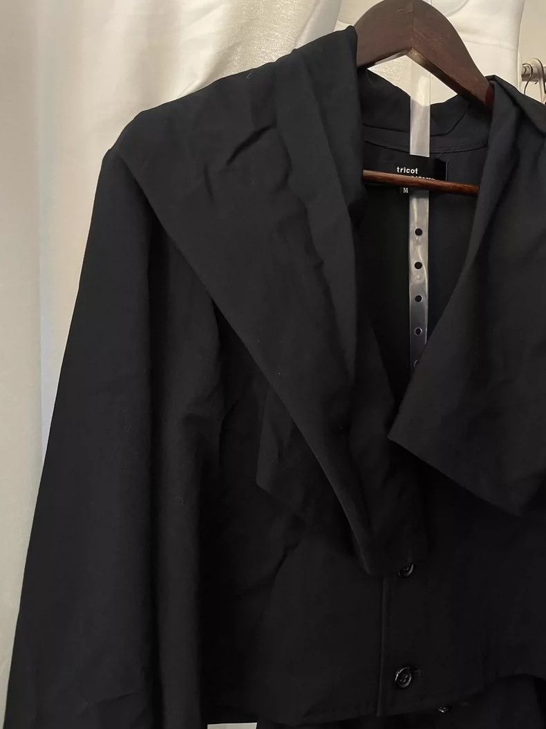 Comme des Garcons Comme des Garçons Medieval Women's Black Jacket Jacket Skir Size M / US 6-8 / IT 42-44 - 2 Thumbnail