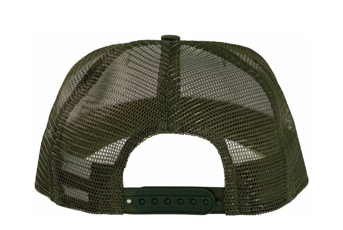 Eric Emanuel Eric Emanuel EE green camo trucker snapback hat Size ONE SIZE - 2 Thumbnail