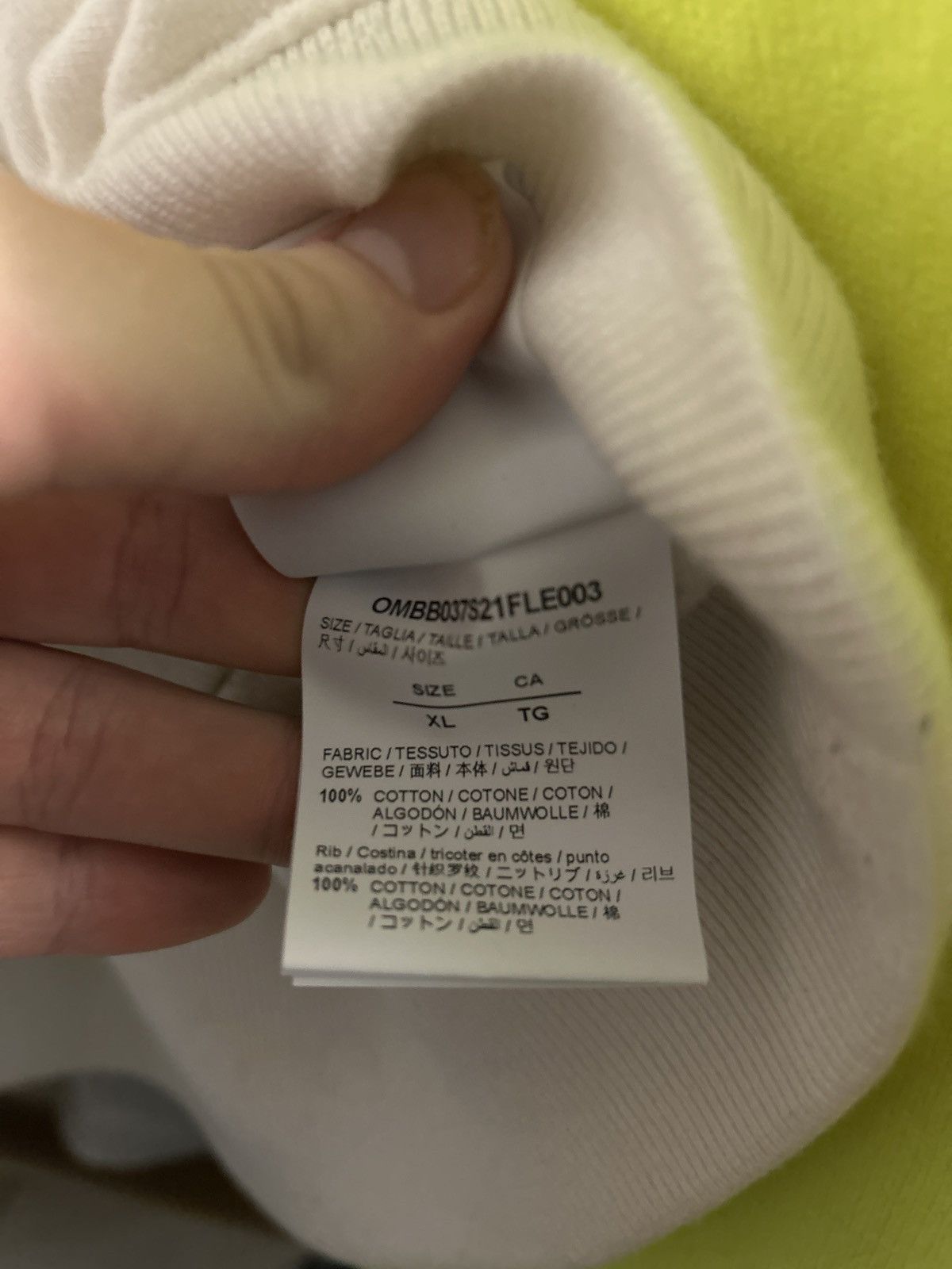 Off-White Off-White Painting Size US L / EU 52-54 / 3 - 9 Thumbnail