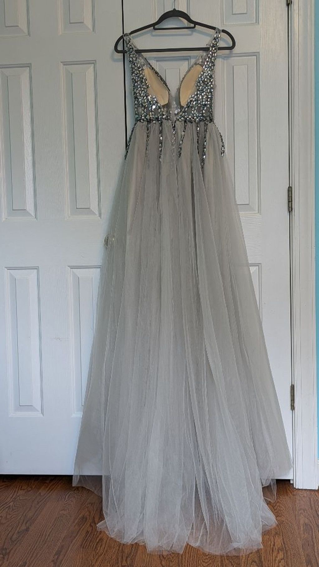 Designer Women's HongfuYu Dress, Gray, Size 2 Size XS / US 0-2 / IT 36-38 - 4 Thumbnail