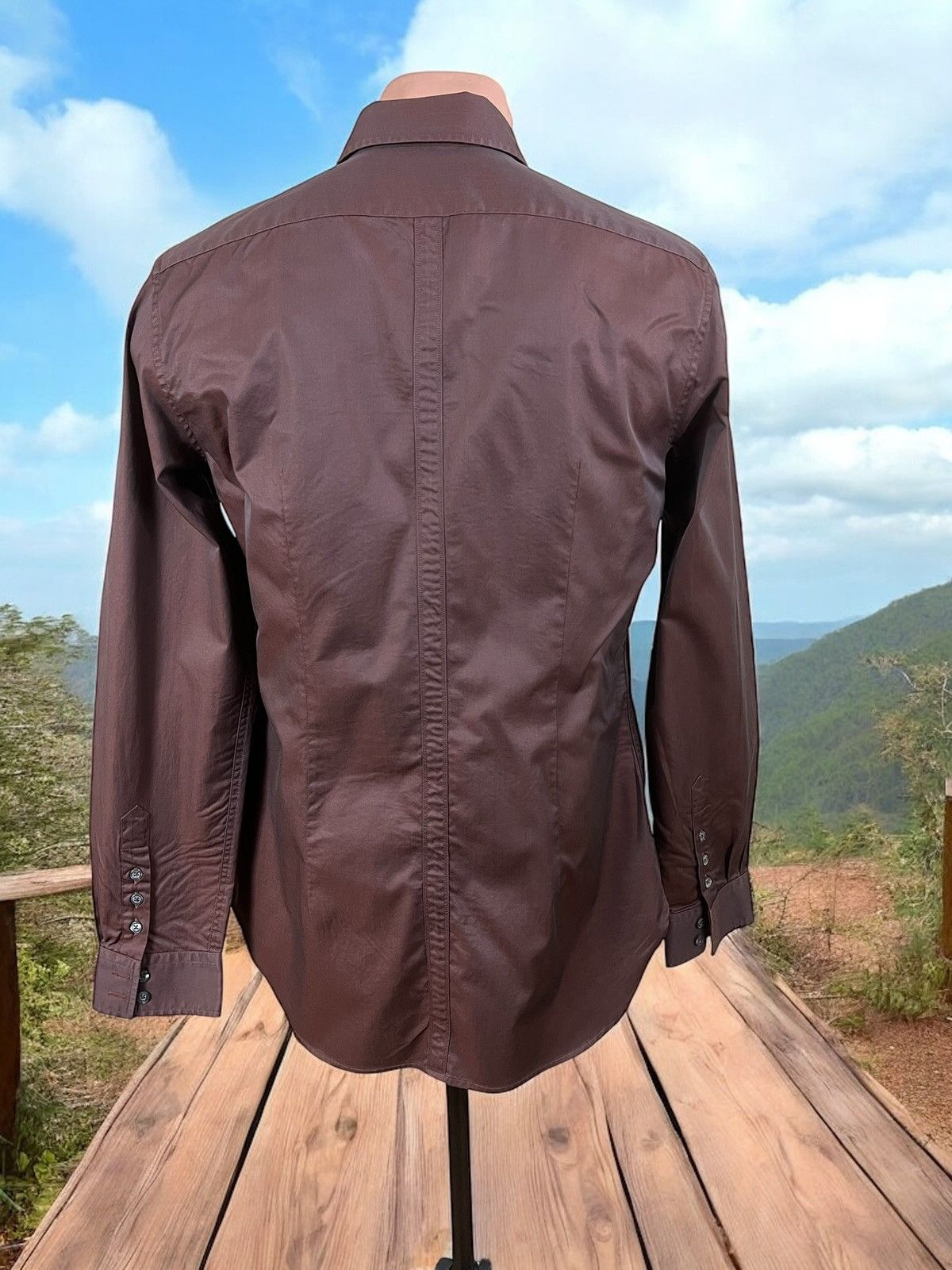 Paul Smith Paul Smith long sleeve shirt size S burgundy Size US S / EU 44-46 / 1 - 3 Thumbnail
