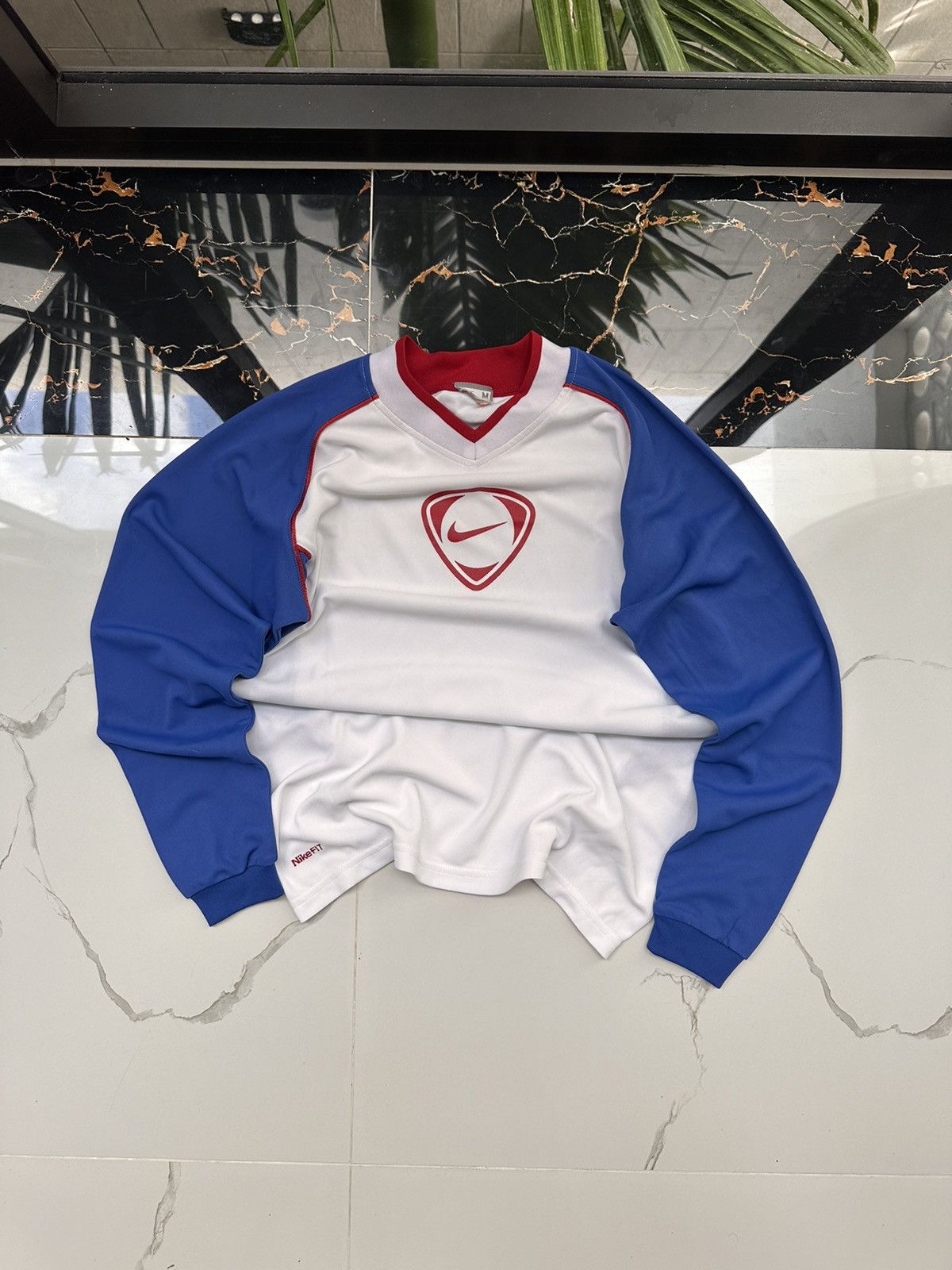 Nike × Vintage 🦍NIKE VINTAGE BIG LOGO STREETWEAR LONGSLEEVE🦍 Size US S / EU 44-46 / 1 - 2 Thumbnail