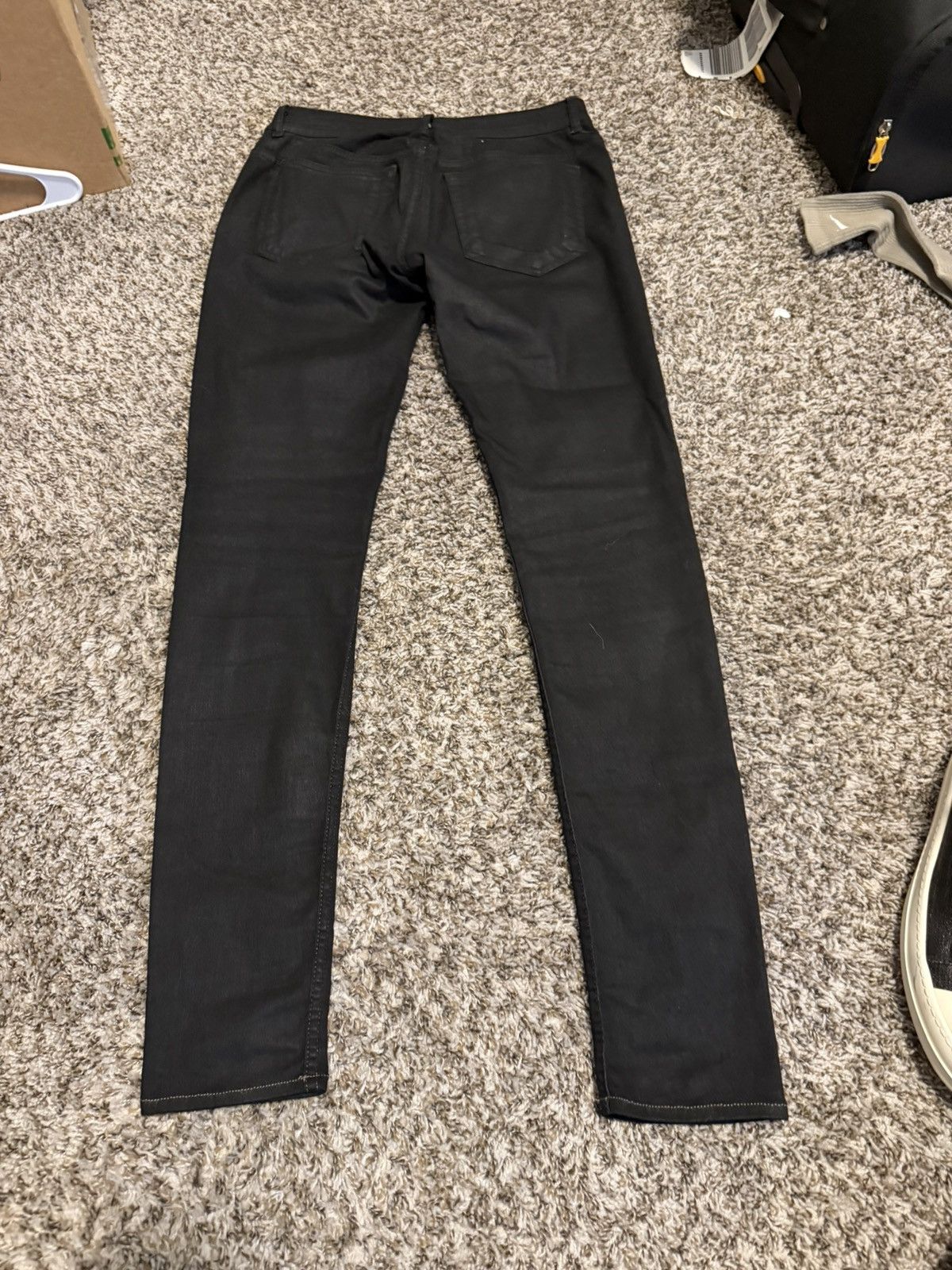 Rick Owens Rick Owens Waxed Jeans Size US 30 / EU 46 - 2 Thumbnail