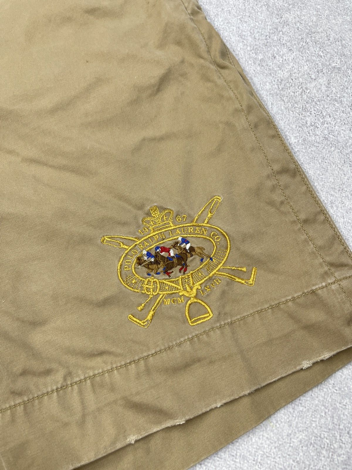 Polo Ralph Lauren Vintage Polo Ralph Lauren Triple Club 5 Big Pony Shorts Size US 38 / EU 54 - 5 Thumbnail