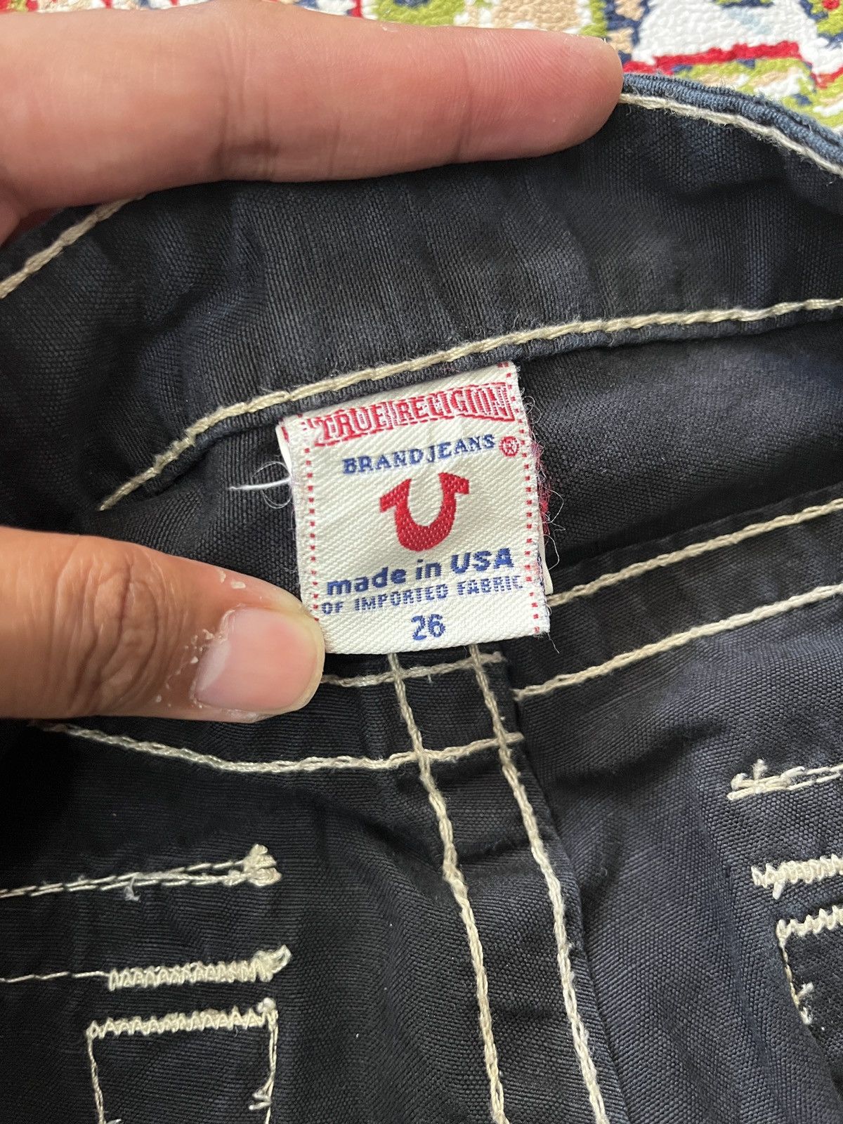 True Religion True Religion Flare Denim Jeans Twisted Seam Jeans Size US 30 / EU 46 - 12 Thumbnail