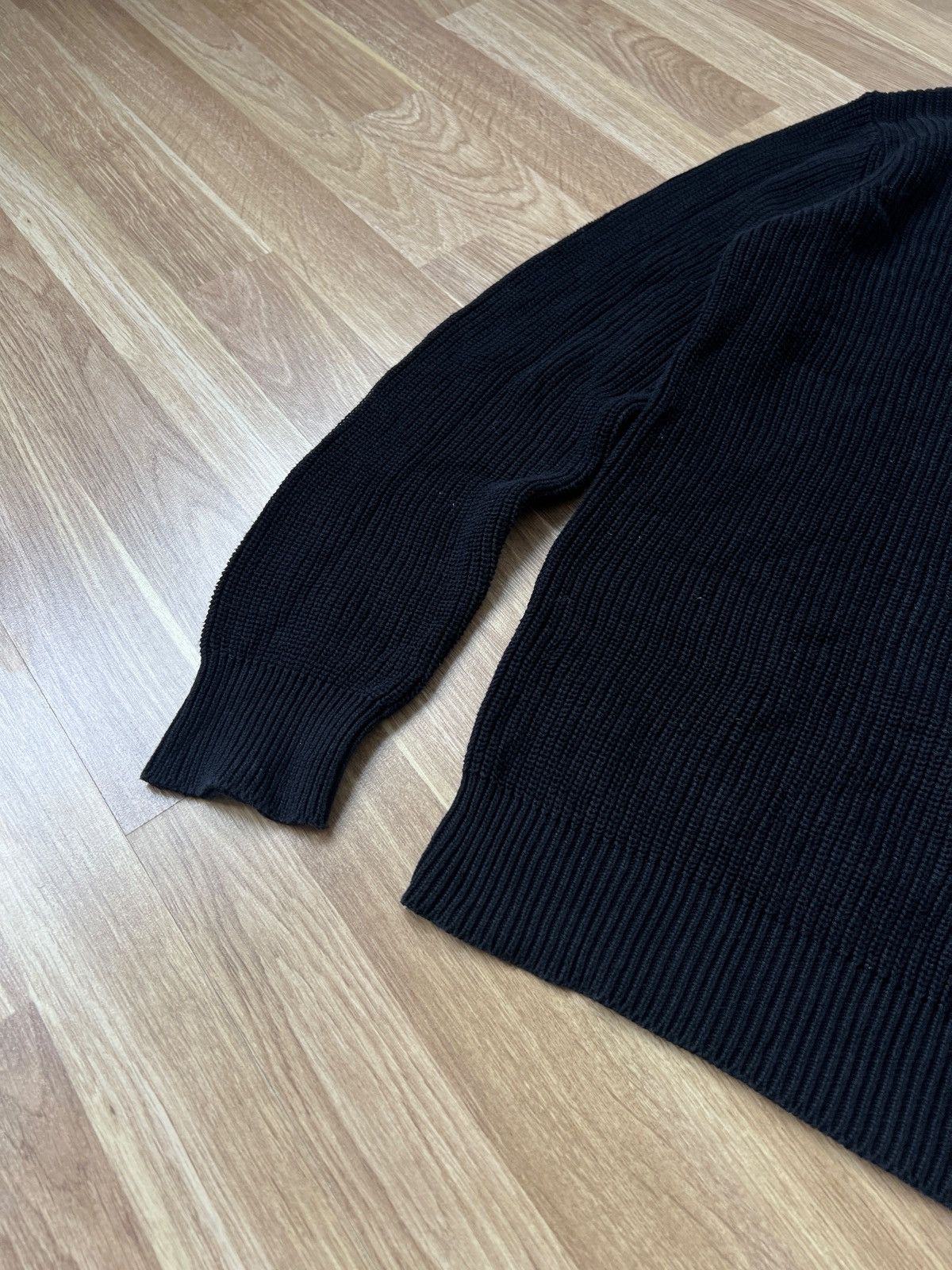 MXDVS MXDVS “ Baptized in Hell” Cotton Black Knit Sweater size L Size US L / EU 52-54 / 3 - 5 Thumbnail