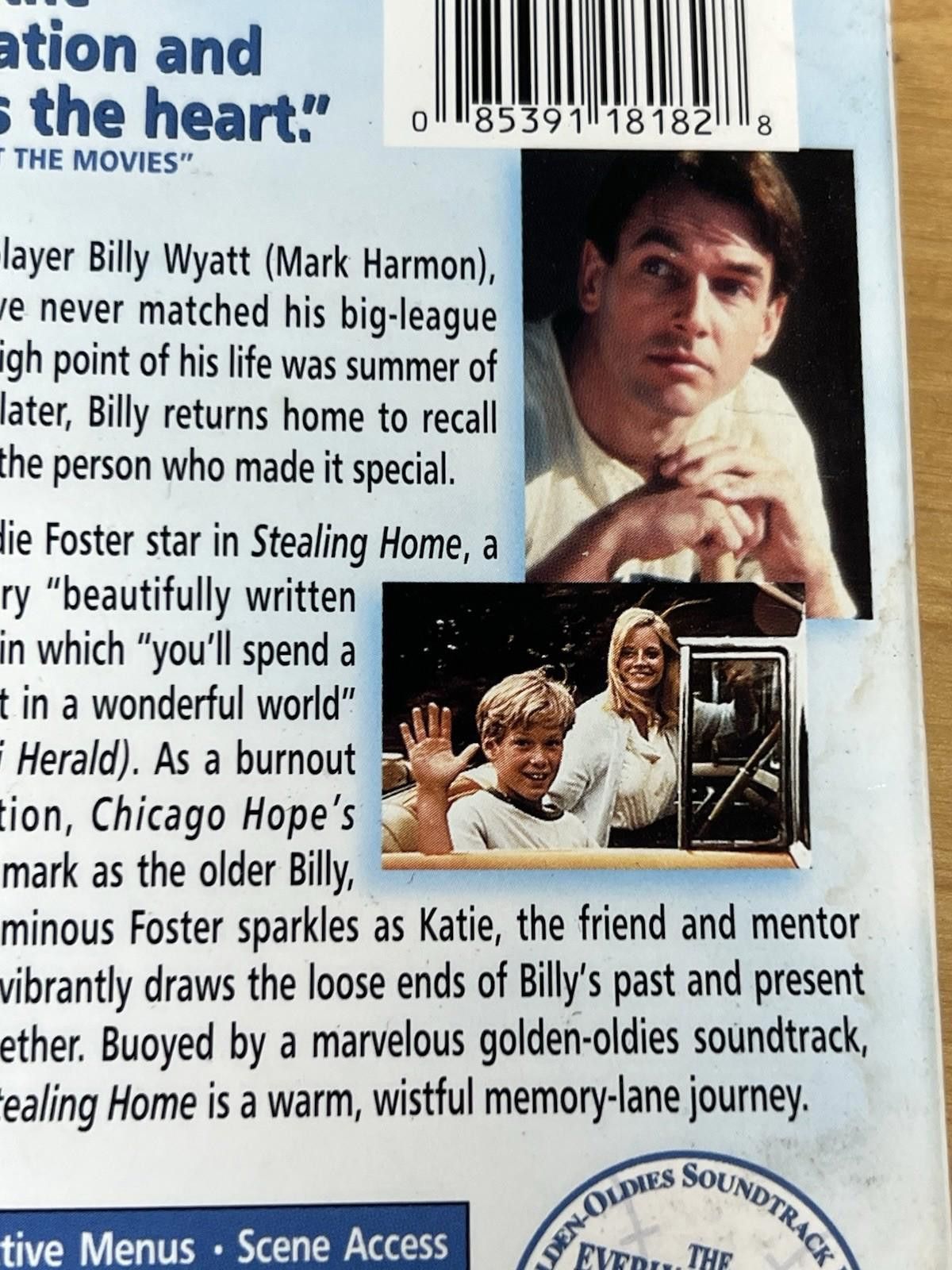 Other Stealing Home DVD. Mark Harmon, Jodie Foster Size ONE SIZE - 10 Thumbnail