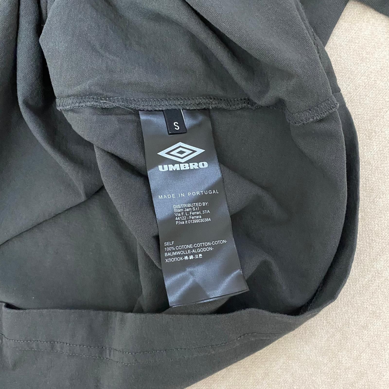 Umbro x Slam Jam Black Steward Vest Print Oversized T-Shirt Size US S / EU 44-46 / 1 - 6 Thumbnail
